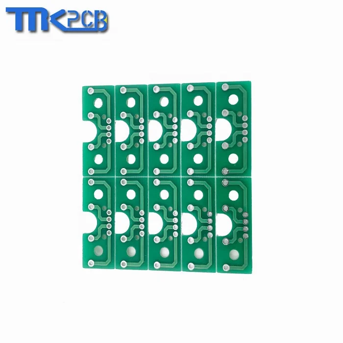 
Matte green FR4 1layer hal Printed circuit board GPS tracker pcb buried blind vias pcb circuit protection module PCB 
