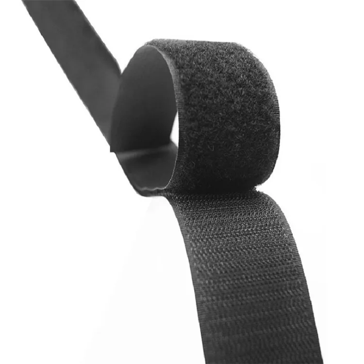 China Supplier Hot Sale Self Adhesive Tape Loop And Hook Premium White Nylon For Shoes