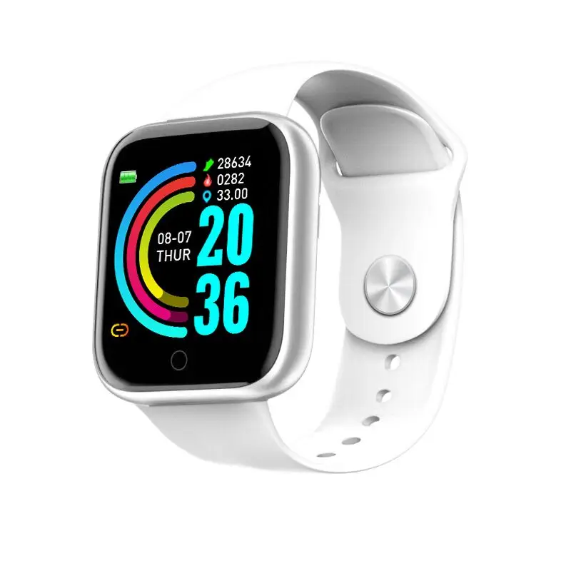  2021 хит продаж водонепроницаемые умные часы Y68 D20 Reloj Inteligente Fitpro