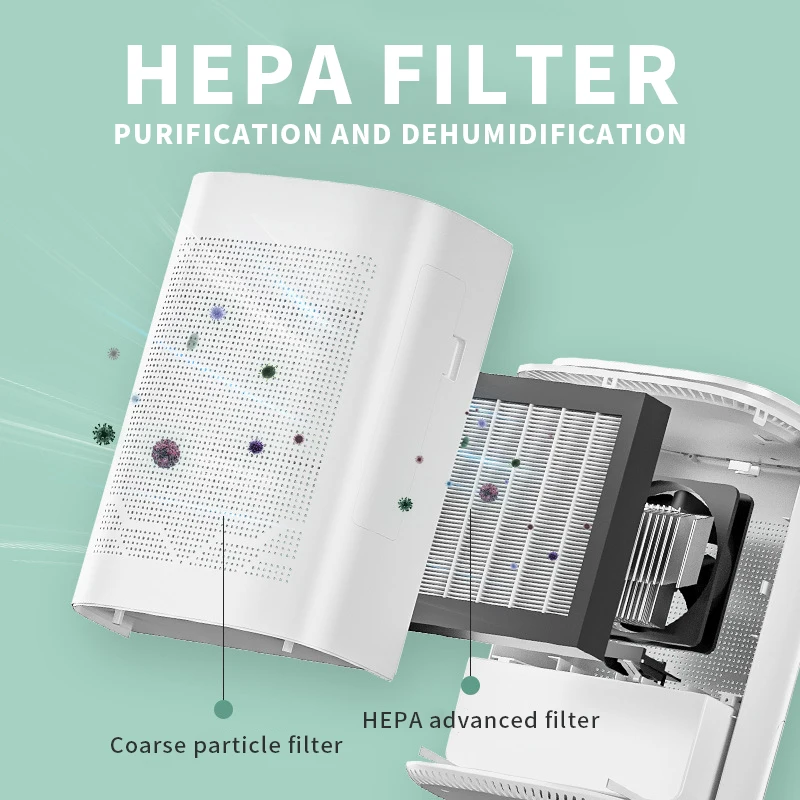 New Trending Portable Household Smart Air Dehumidifier Removable Water Tank