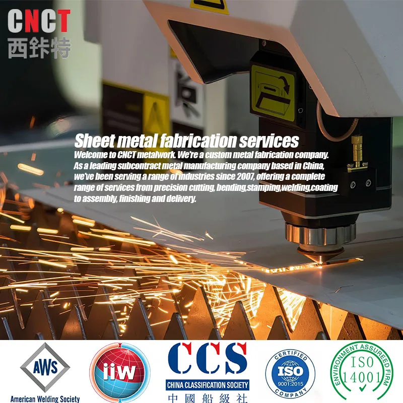 Custom Laser Cutting Stainless Steel Boxaluminum Weldingsheet Metal Parts Stamping Service Sheet Metal Fabrication
