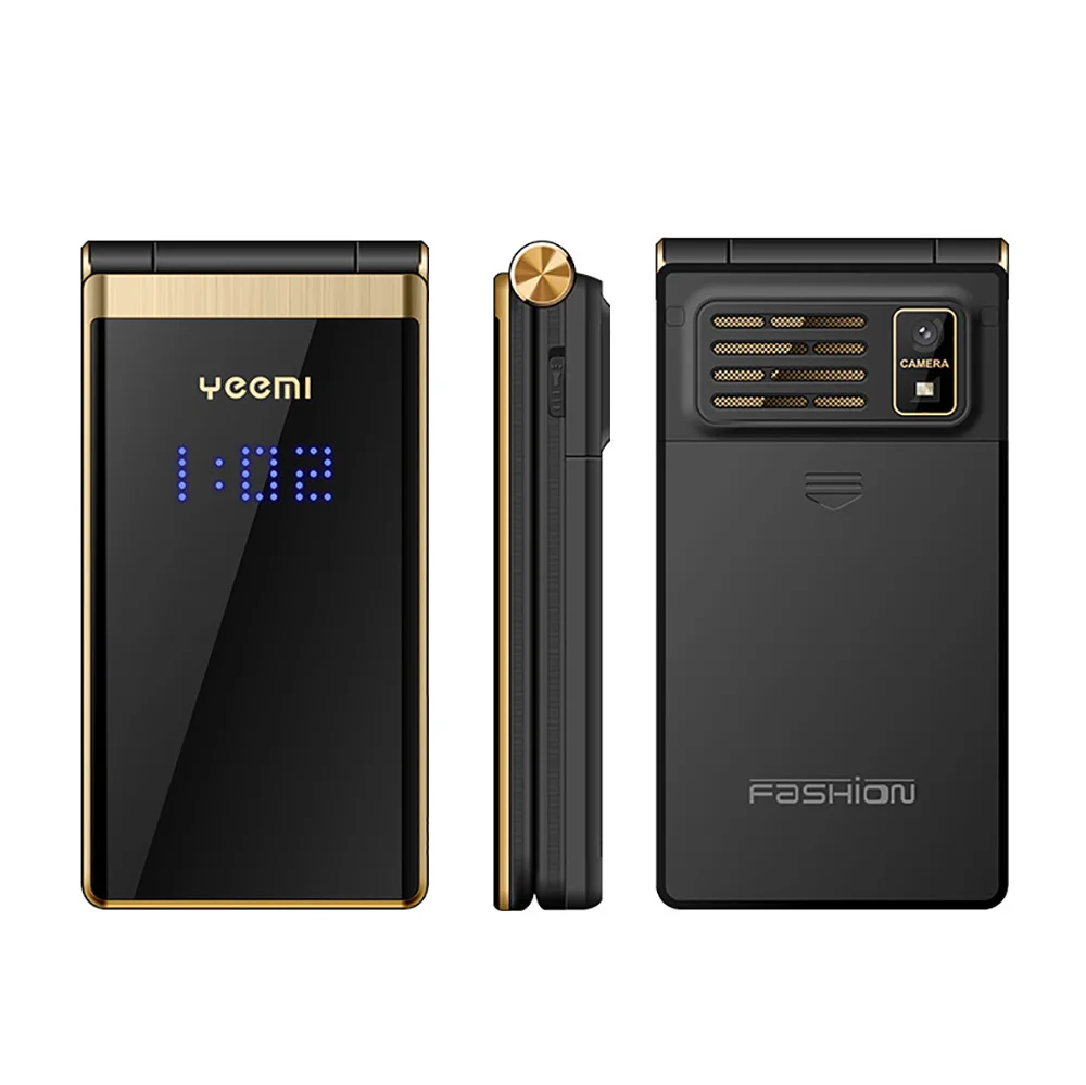 GSM wholesale  China cheap foldable feature unlocked keypad flip cell mobile phone
