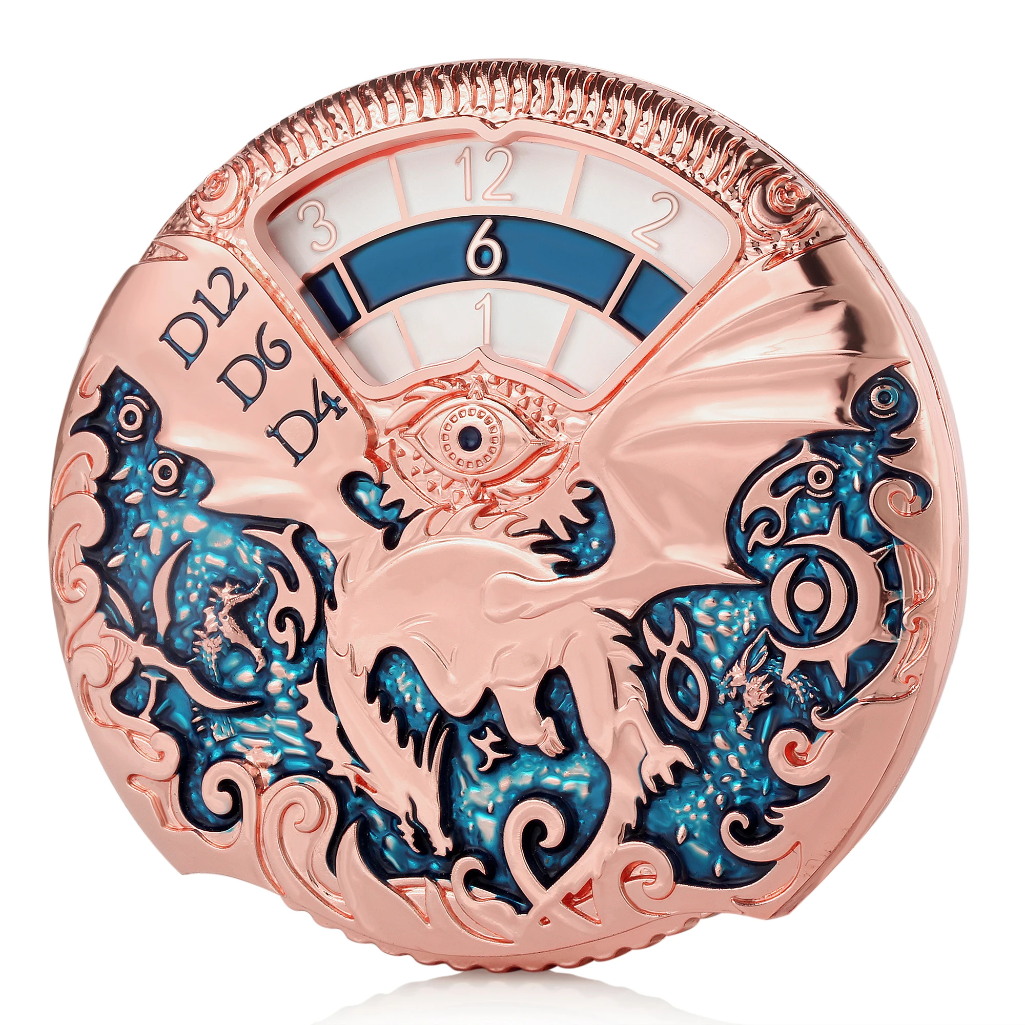 7in1 Roulette Dice D&D Spinner Dungeons and Dragons Spinning Dice Mechanical DND Dice Set with Gift Box for Dungeons and Dragons