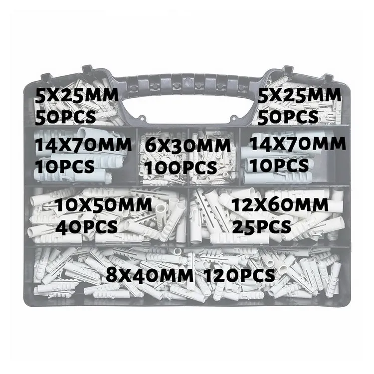 TKexcellent Customized Sizes Nylon Hollow Wall Plug Plastic Fixing Anchor for Drywall