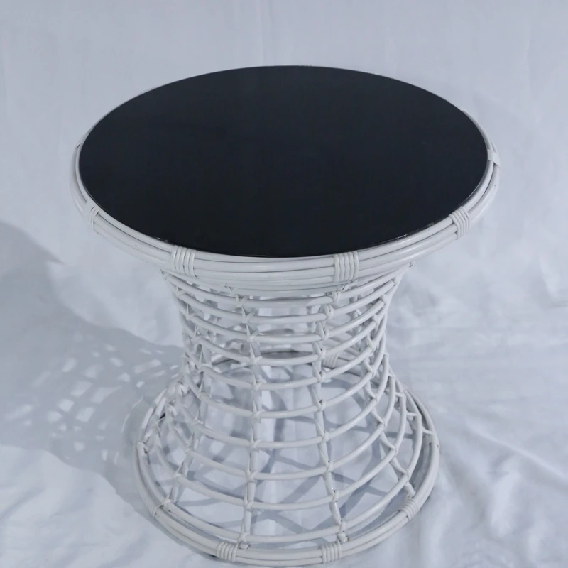 hot sale price outdoor rattan wicker dining tables and chairs