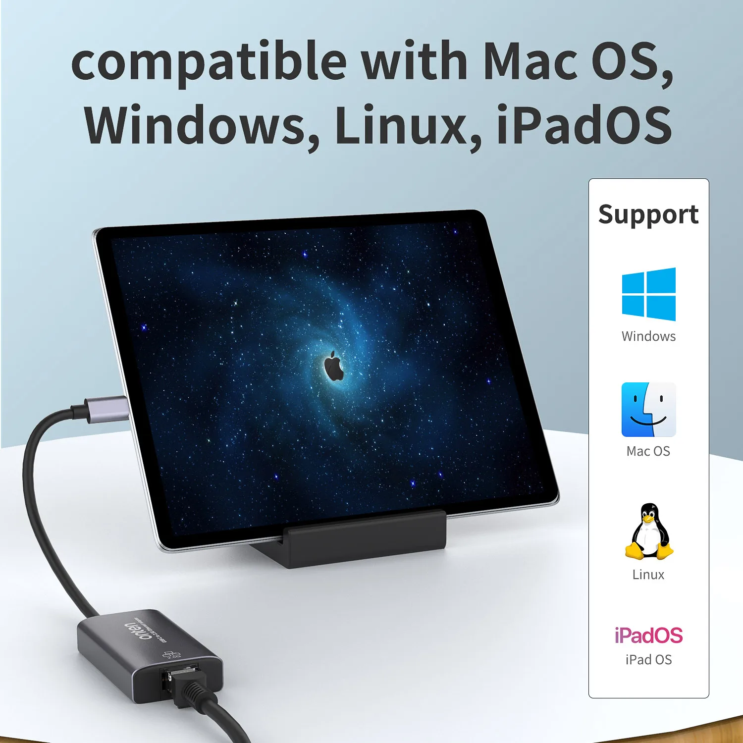 Type C Gigabit Ethernet LAN Network Adapter usb ethernet adapter for mac