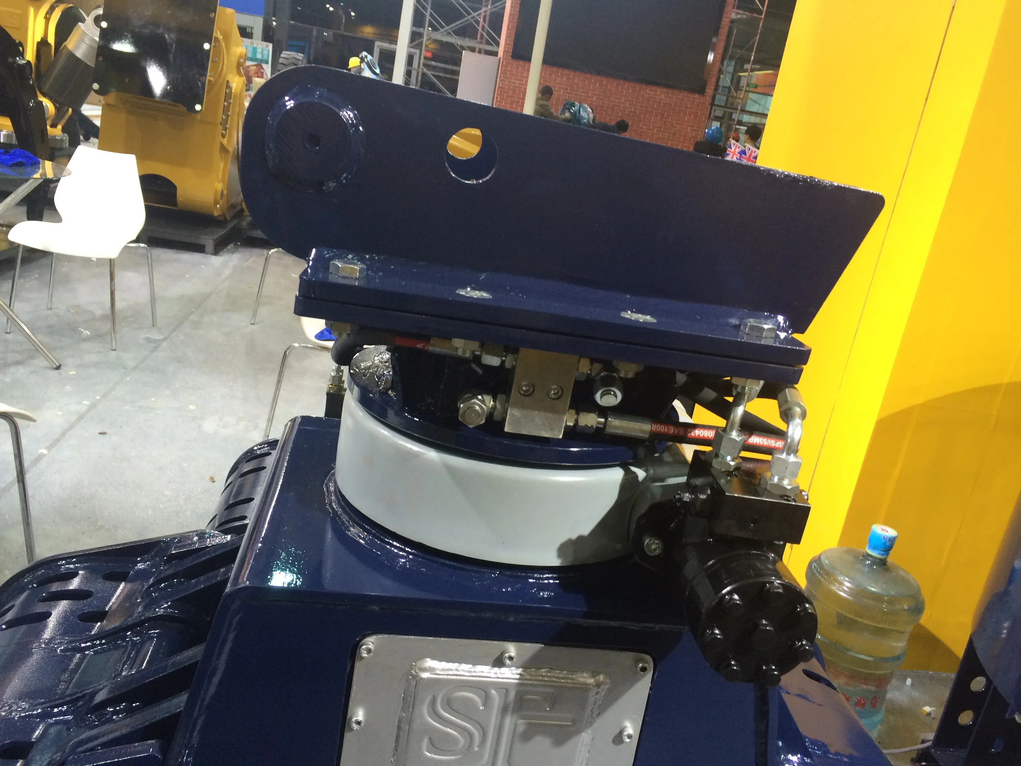 mini rotating demolition grapples for 1-3t excavator with MS01 mounting plate