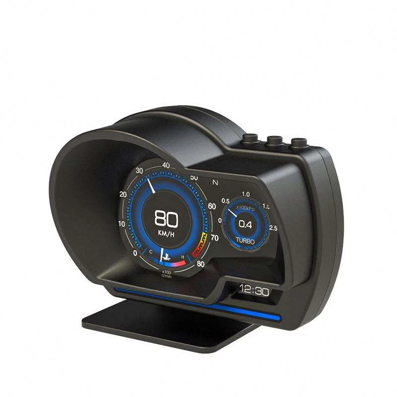 3.5 Inch GPS Smart Gauge OBD 2 Gauge Head Up Display Digital Speedometer Car Projector