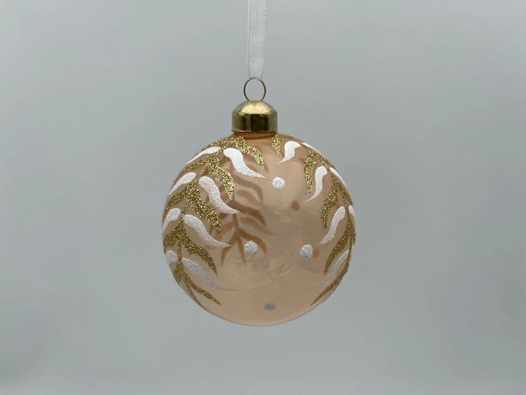 glass balls decoration marble