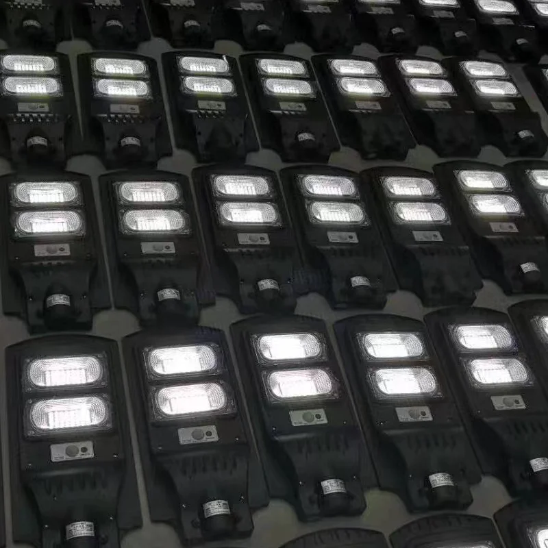 waterproof ip65 integrated lamp super bright led power security road lamp solaire panel Outdoor all in one Solar Street Light