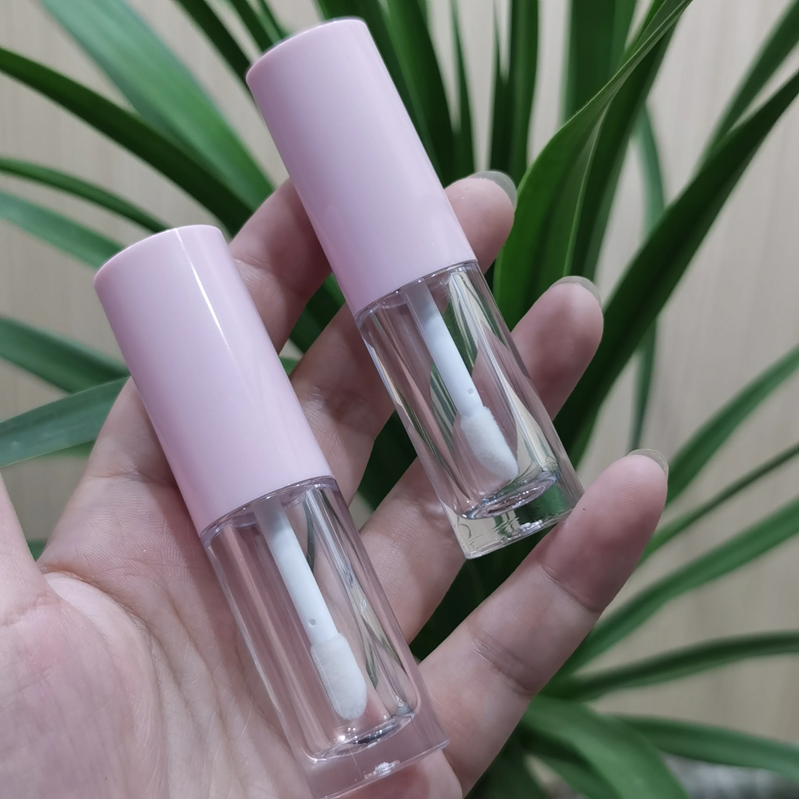 Распродажа роскошные тюбики для блеска губ 3 5 мл круглые цветные крышки контейнеры прозрачные