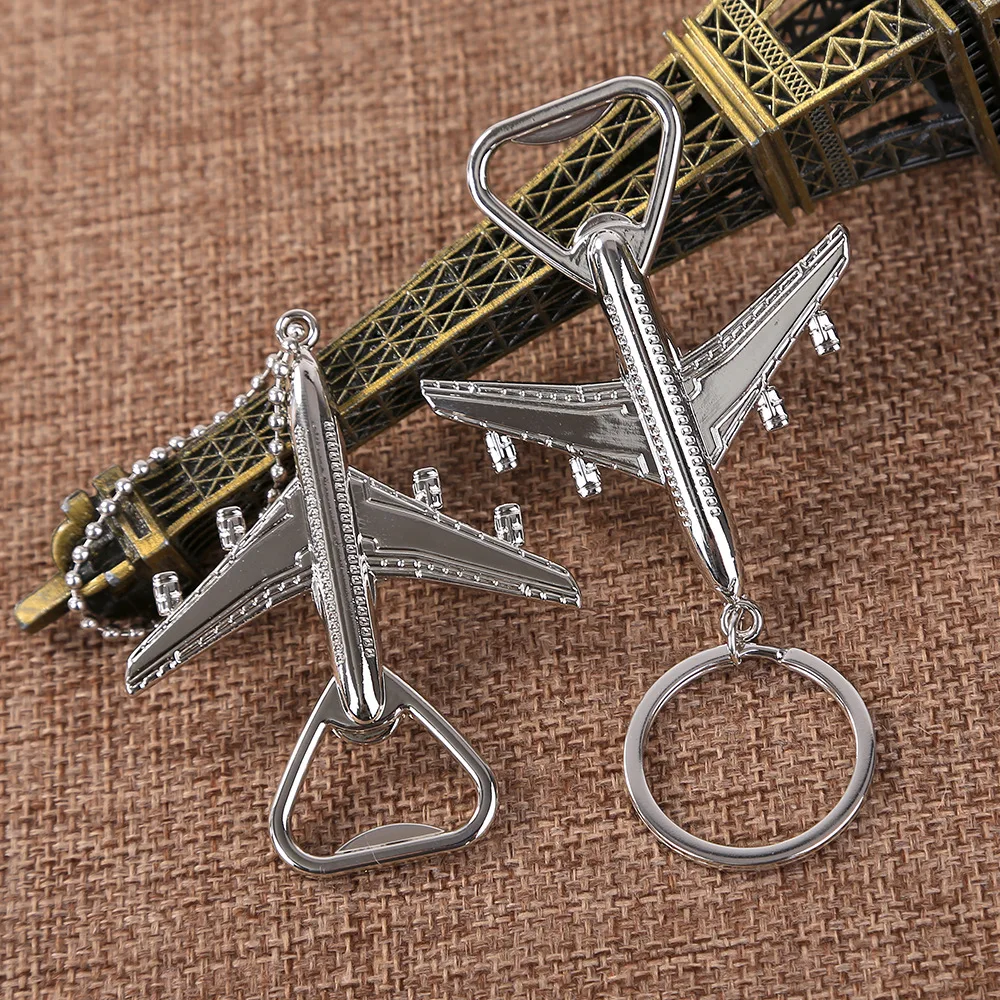 YYX Personalised Wine Beer Opener Mini Cheap Airplane Style Bottle Opener