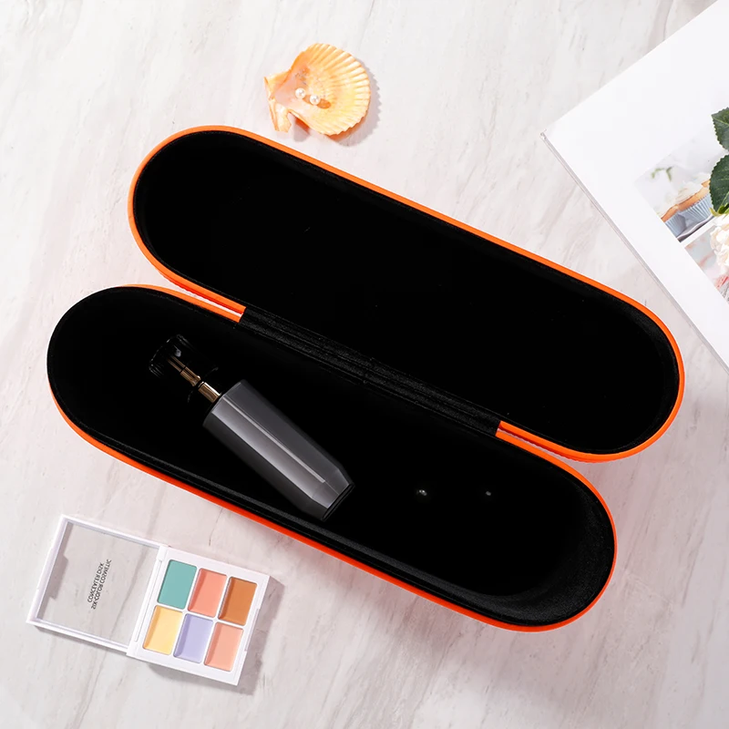 Portable Danlince Magnetic Flip PU Leather Hair Dryer Storage Case For Supersonic Hair Dryer Hard Box