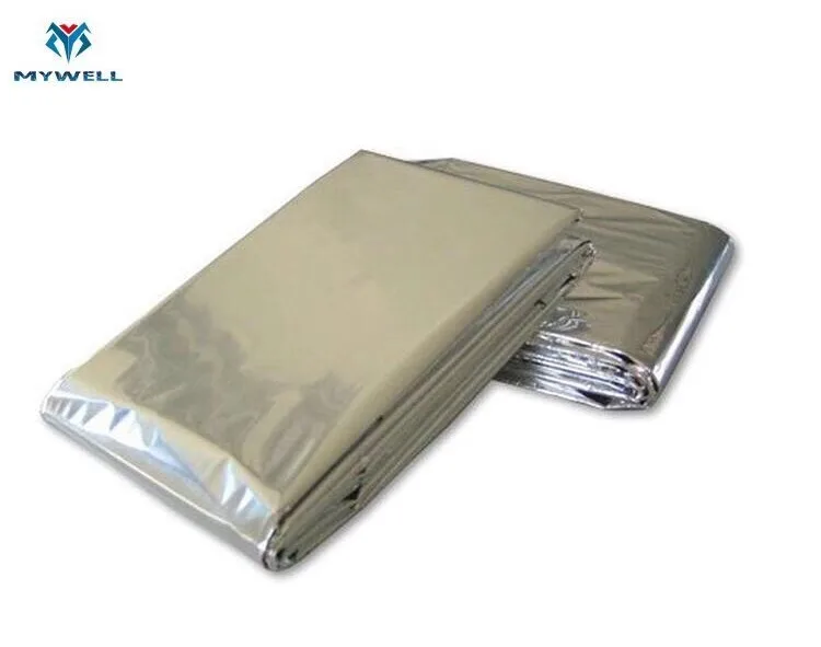 M-ETB01 Silver 2.1m disposable first aid emergency survival foil blankets