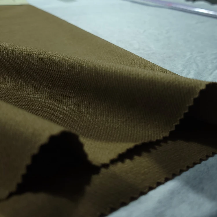 Wholesale Very Heavyweight Brushed Twill Velour 80% Polyester 15% Viscose 3% Ary Fabric