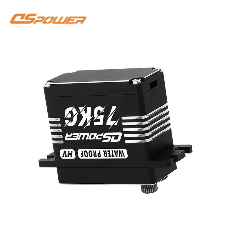 75KG servo motor high torque Metal Gear Steering Servo with CNC Arm 7.4V Servo