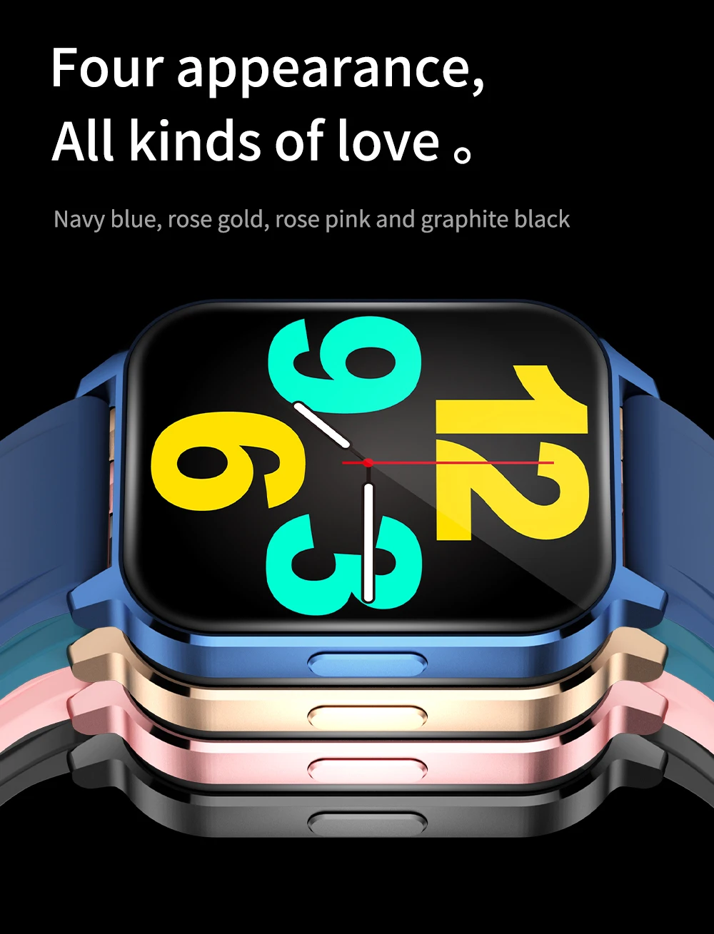 
Lastest Q18 smart watch 1.7inch TFT high-definition 240*240p Full Touch screen Heart Rate Monitor Sport Smartwatch vs IWO 13 Pro 