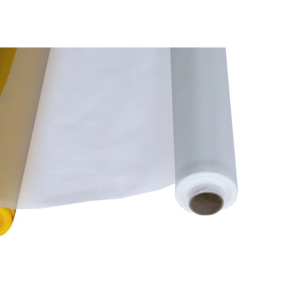 90T 230Mesh Fabric Monofilament Polyester Screen Printing Mesh White