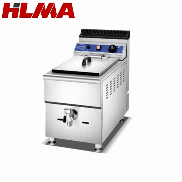 Commercial Table Top Automatic Gas Deep Fryer