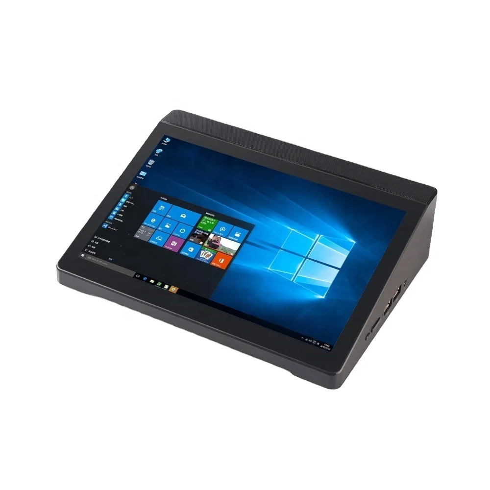 10.1 inch Touch Screen Desktop Computer J3355 Dual Core TV Box Windows10 Mini Tablet All in One PC