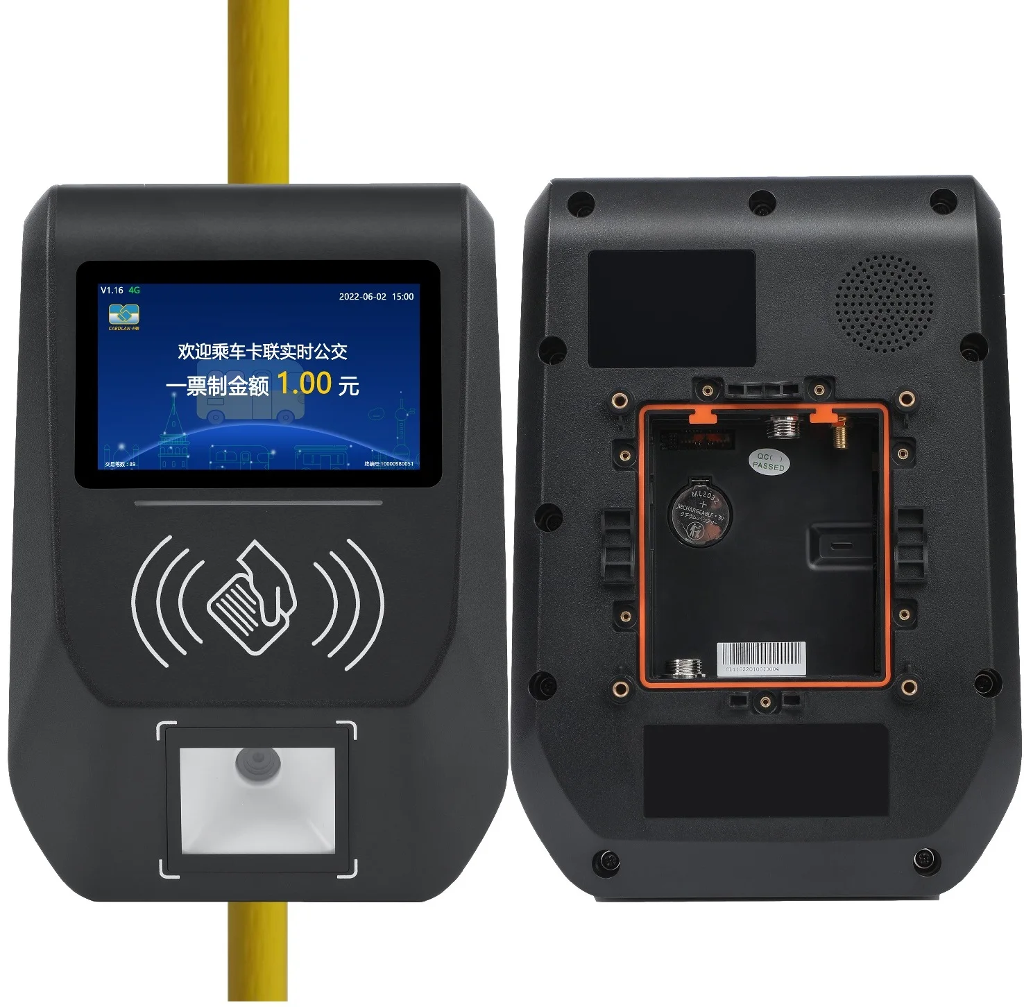Cashless Payment System Card Reader Nfc Pos Mobile Parking Ticket Machine With Pos Free Software