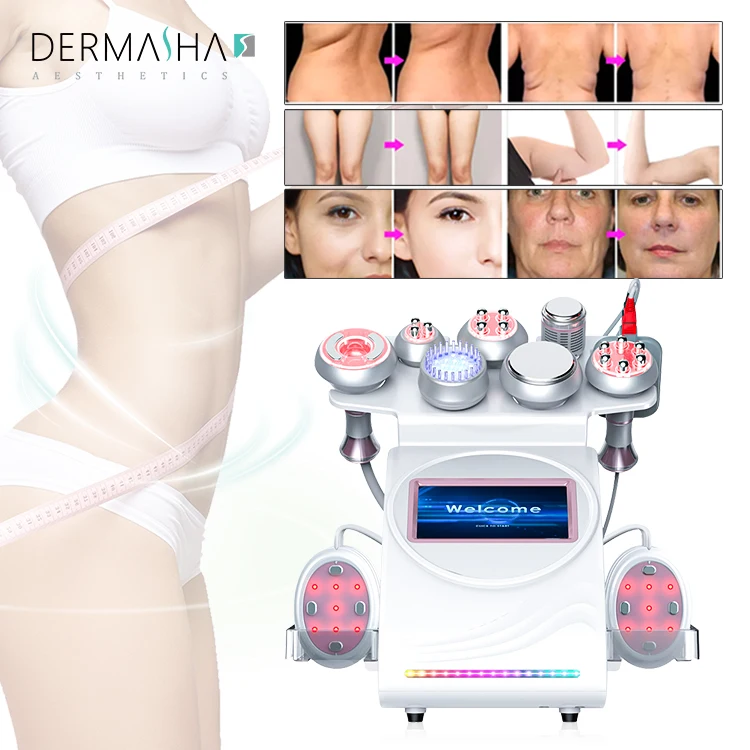 9 in1 Body Slimming Reduce Tightening Body Sculpting RF EMS Pads Fat Reducing Machine