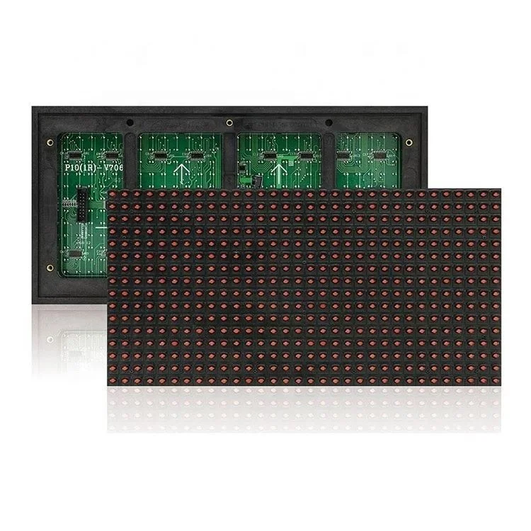 Высокое качество Shenzhen P10 Белый Цвет для помещений 320x160 мм 32*16 точек HUB12 SMD светодиодный дисплей модуль
