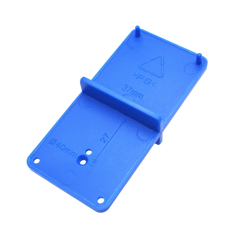 Hinge hole locator 35mm 40mm guide locator hole opener template door cabinet drilling guide hinge mounting fixture