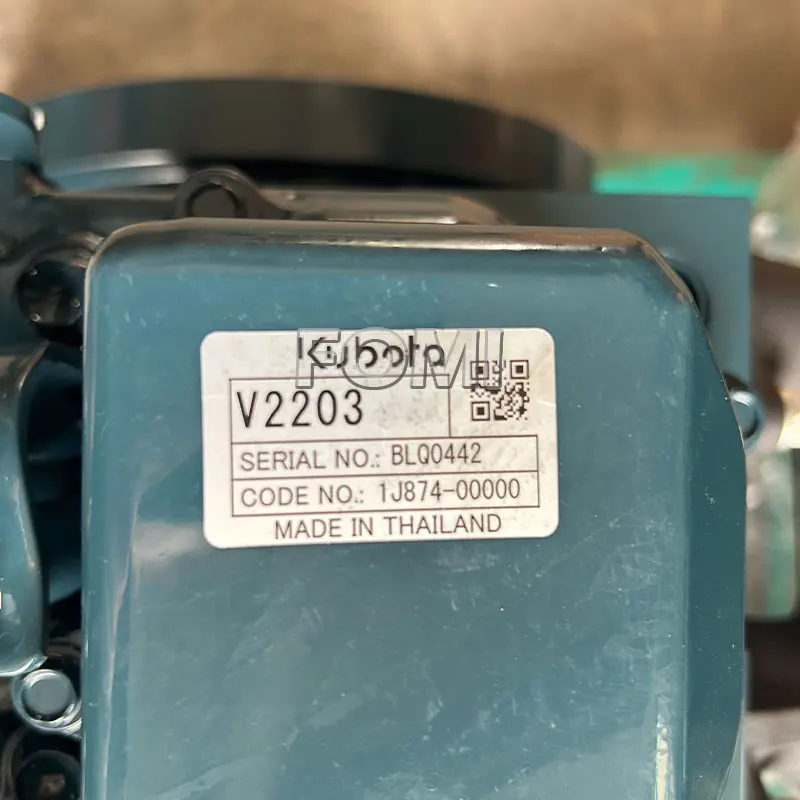 Kubota V2203 V2203-M  Engine V2203 Complete Engine Assy Kubota for Sale High Quality Excavator Machinery Engines