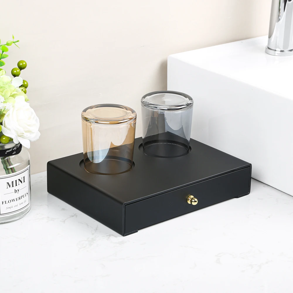 Space-Saving Drawer for Hotel Amenities Eco-Friendly Acrylic Storage Tray-Organize Consumable Hospitality Products Effectively