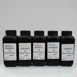 White Varnish CMYK UV Inkjet Ink UV Ink Ricoh Gen 5 UV Invisible Ink For Inkjet Printer