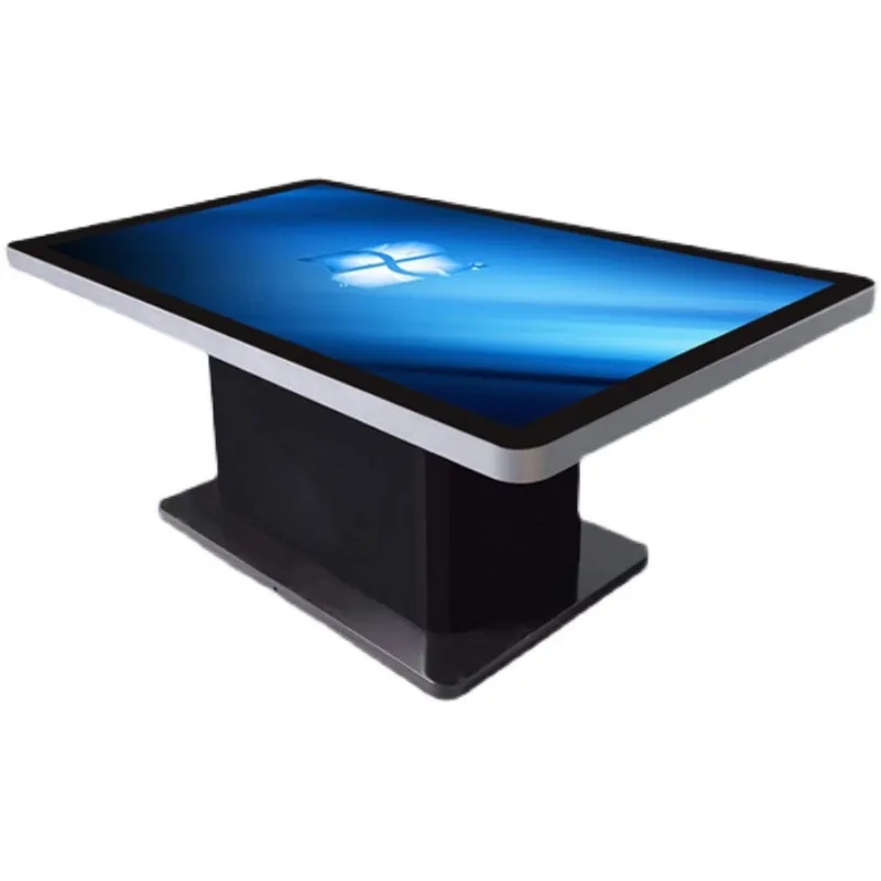 LCD Touch Screen Interactive Smart Table With Multitouch and Waterproof Table for Coffee Shop Restaurant