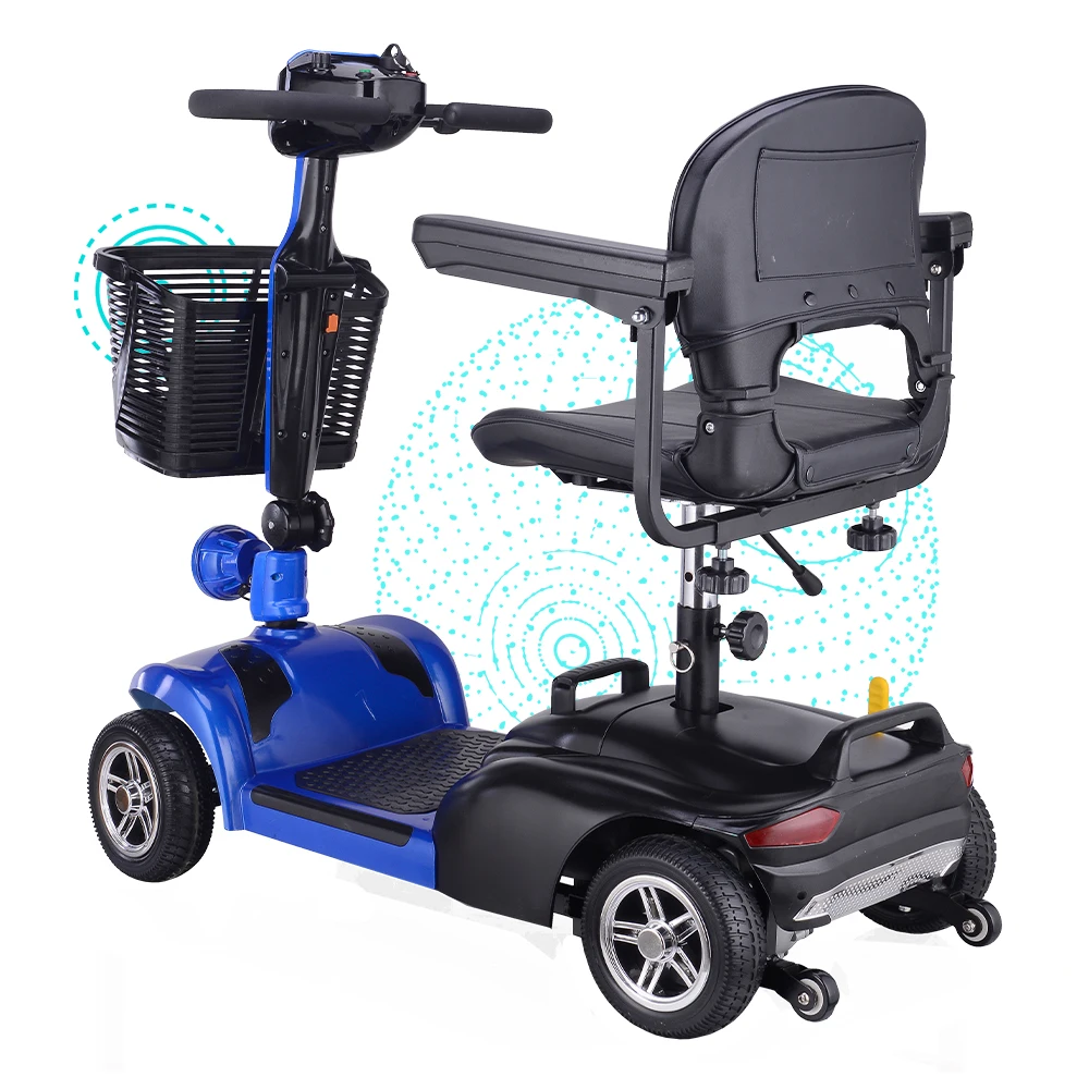JOYOR D10 USA Warehouse Stock 24V 20Ah Foldable Escooter 4 Wheel Adult Mobility Electric Scooter For Seniors Disabled E Scooter