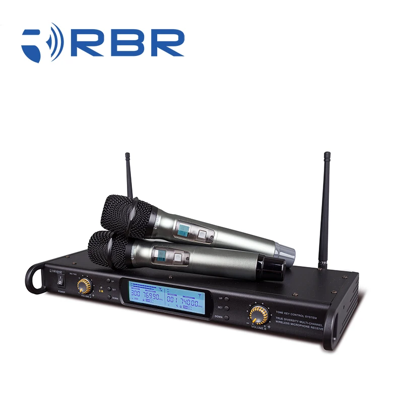 Лучшее качество Bm7300, истинное разнообразие, беспроводной микрофон дальнего радиуса действия для сцены, Ktv комнаты, цифровая пилотная технология, 100 метров CN;GUA