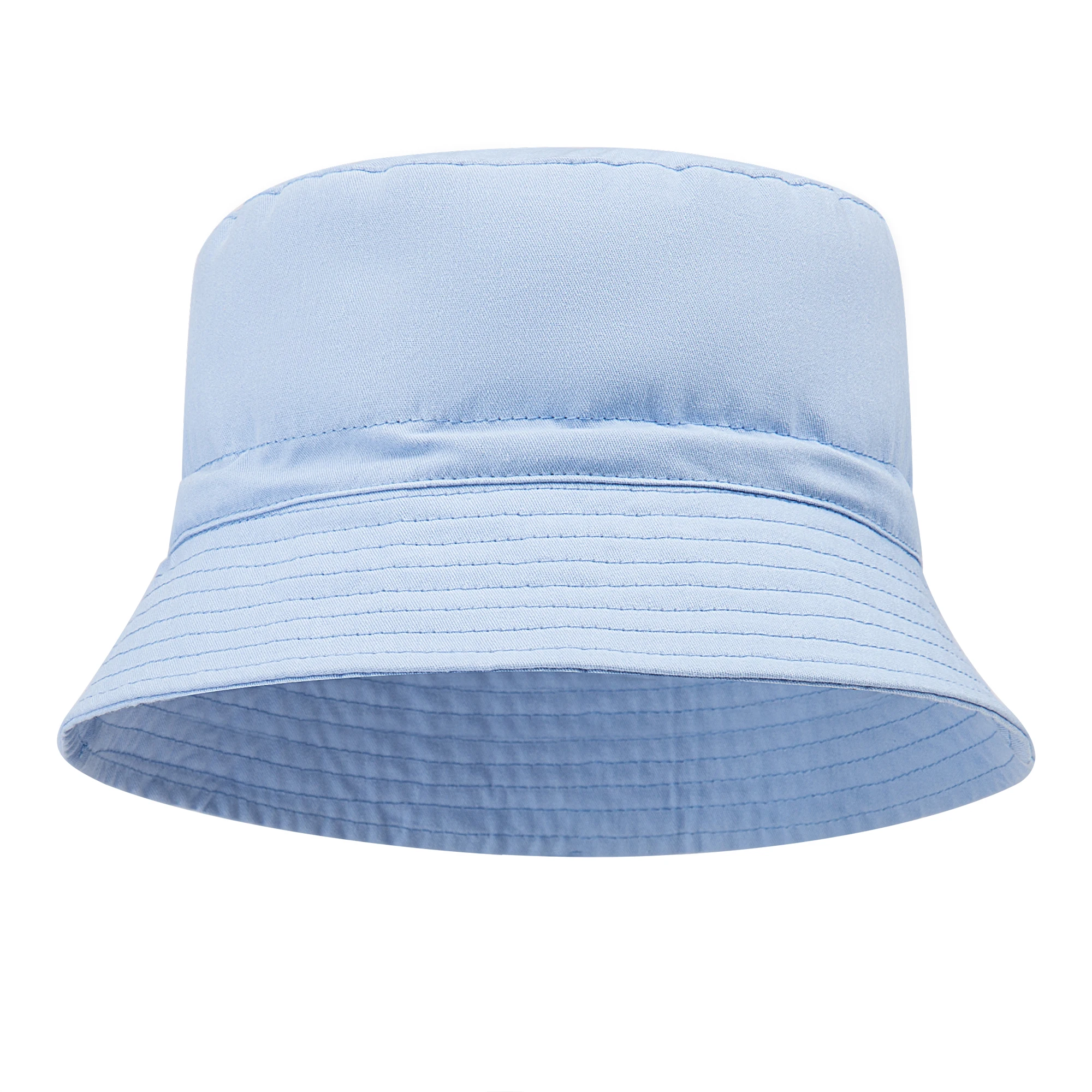 AGRADECIDO Baby Sun Hats Toddler Girl Boys Adjustable Bucket Hat UPF 50+ Solid Color