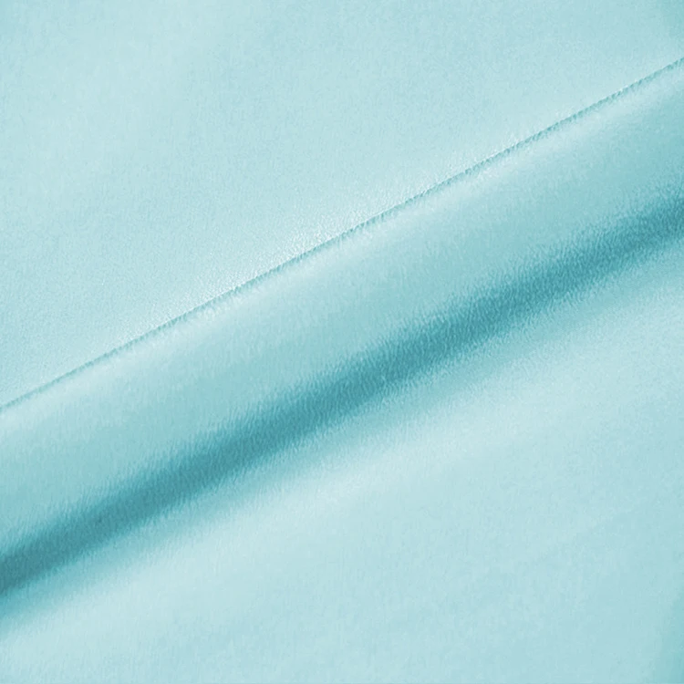 Korean silk fabric 16mm silk crepe de chine 140cm width No.12 canal blue color pants, shirts, sell by the yard