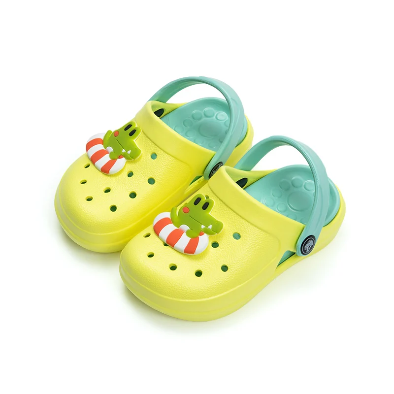 
Crocodile Unicorn charms Soft baby children EVA clogs casual garden shoes beach sandals slide slippers for boys girls 