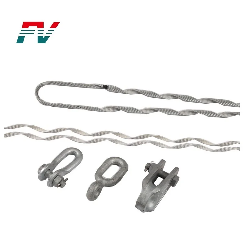 Оптический кабель с фиксированными верхними линиями оптический волоконная защита OPGW предварительно скрученный Натяжной