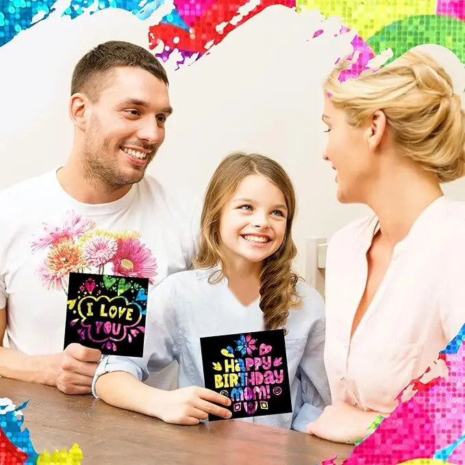 drawing pad for children\nrainbow scratch paper sets\nmagic rainbow scratch paper