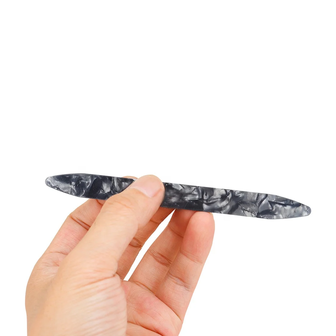 Wholesale Thickness 0.46 0.71 0.96 1.2mm Various Color Durable Silk Print Custom Logo Ebony Pickup Use For Oud Guitar