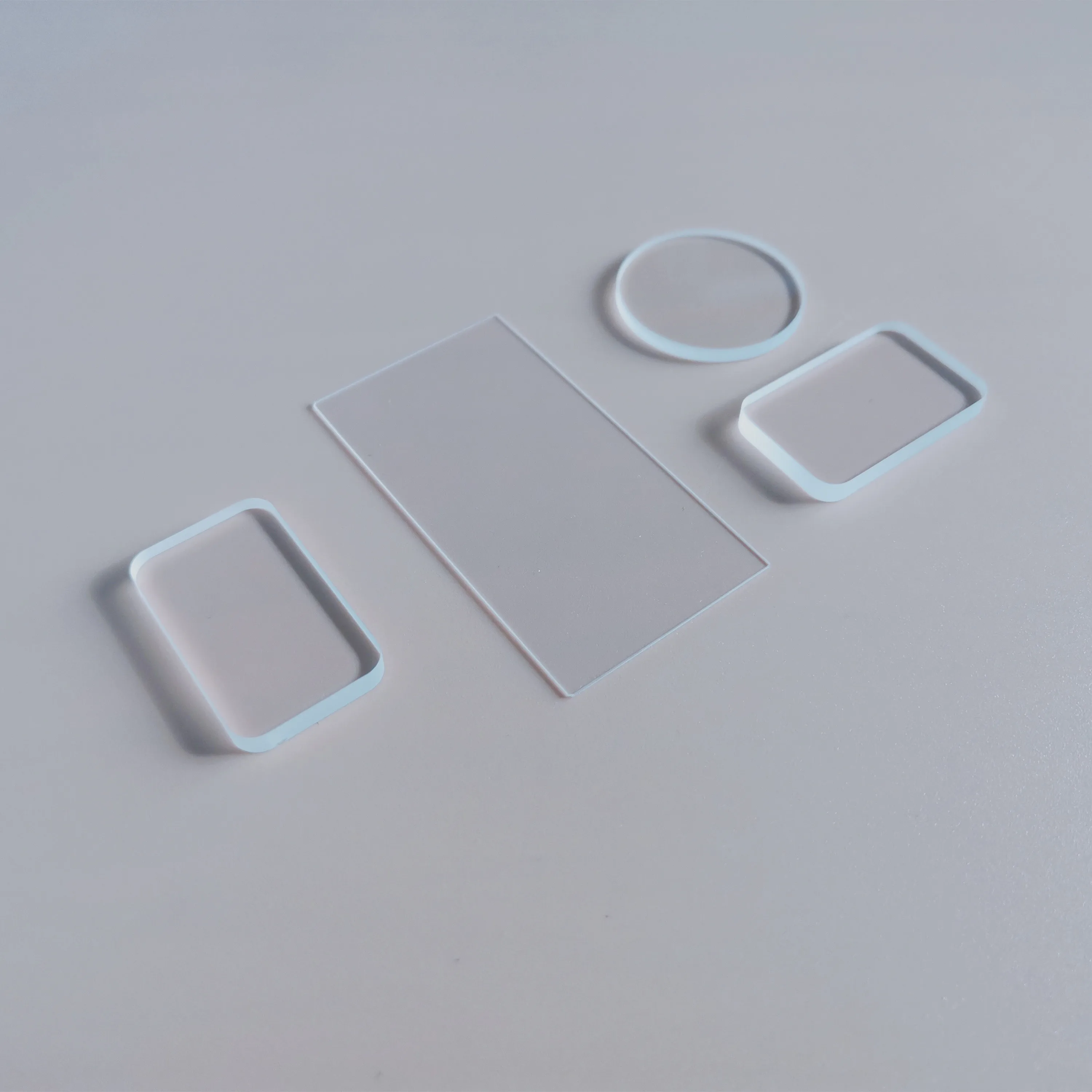 UV Transmission 90% Fused Silica Glass Optical Transparent Window