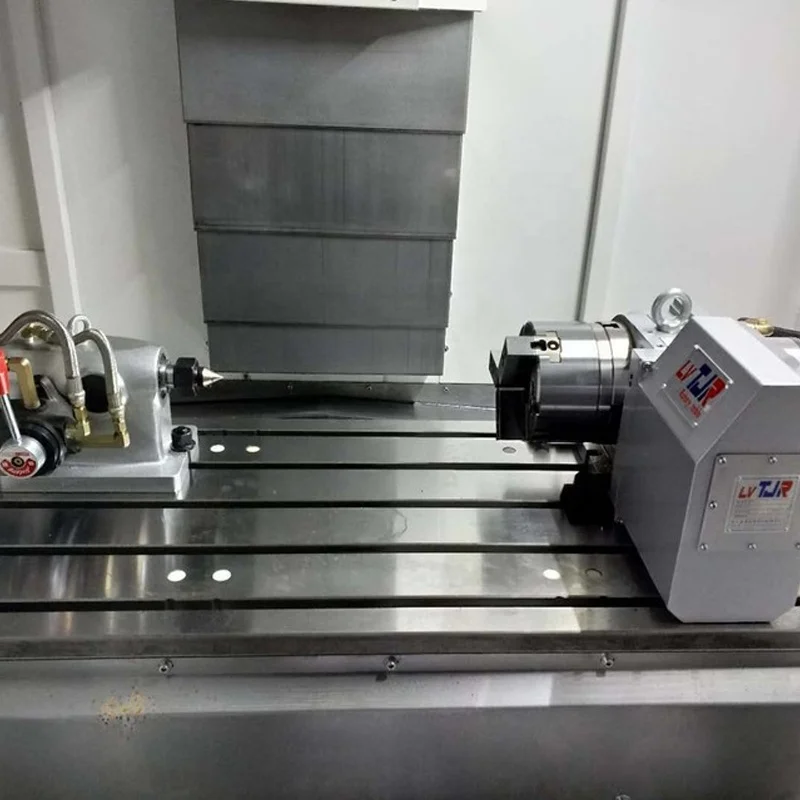 Powerful Pneumatic Brake System AR(s)-210HL Hydraulic Left Side Motor CNC Rotary Tables For Vertical Horizontal Applications