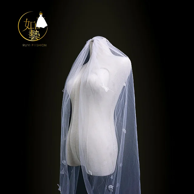 
Ivory white lace wedding headdress wedding headdress 