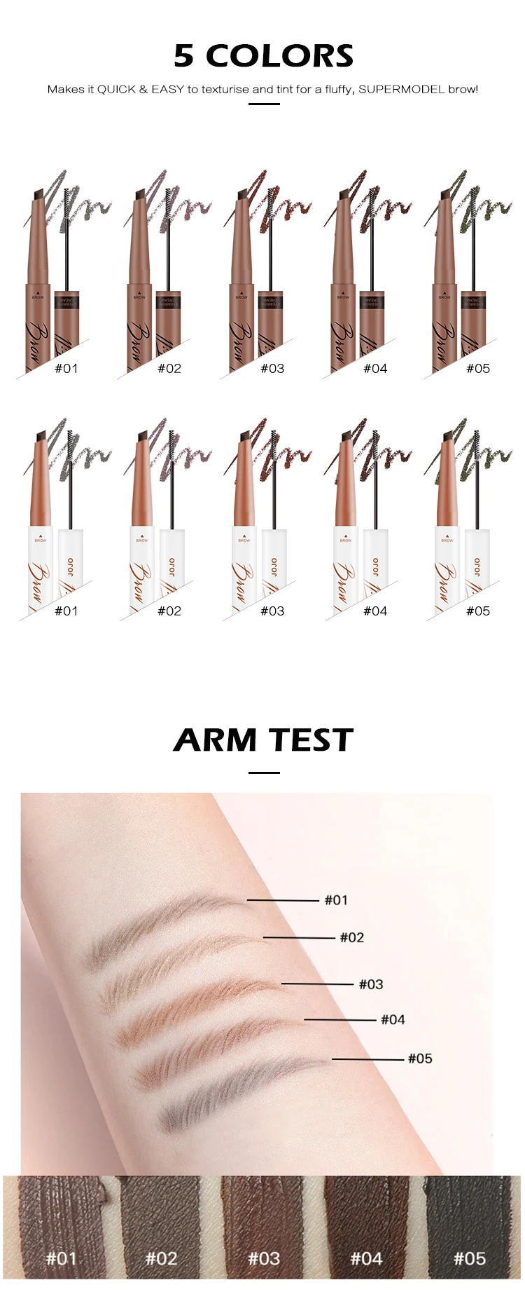 eyebrow enhancers (new)