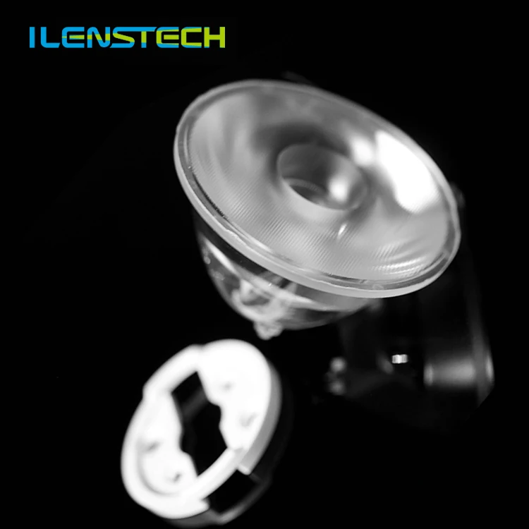 Optical led lens 36deg narrow beam lens led COB led lens  from ilenstech