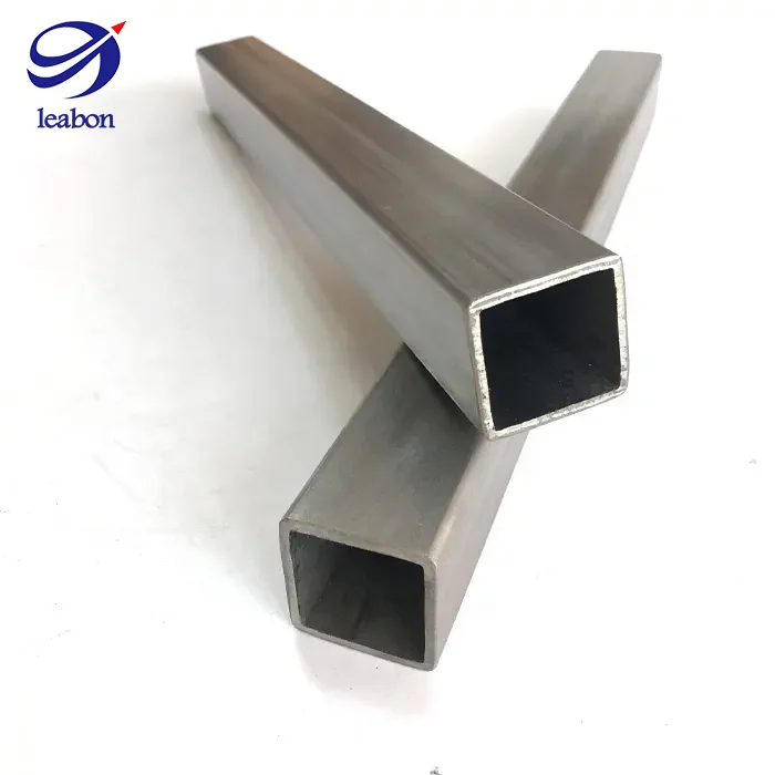 titanium 1x1-1/2 rectangle tube titanium alloy titanium telescopic square tubing