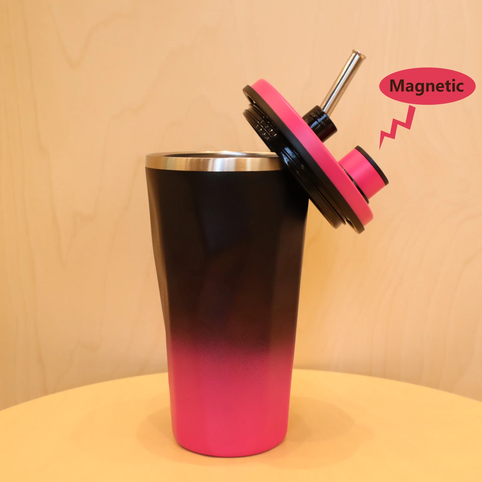 Customizable Stainless Steel Metal Thermal Mugs Eco-Friendly Insulated Drinkware with Laser Engrave Logo