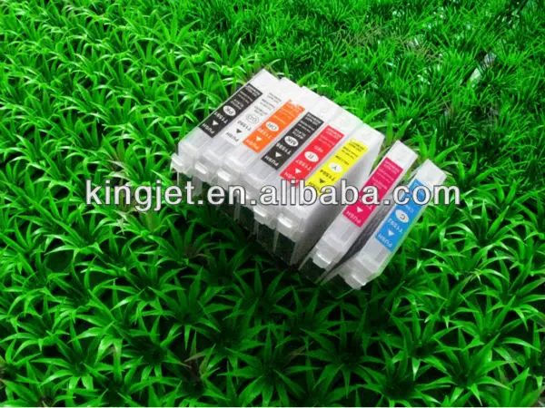 Refill ink cartridge & ciss for epson P400 407 408 with chips (8 colors)