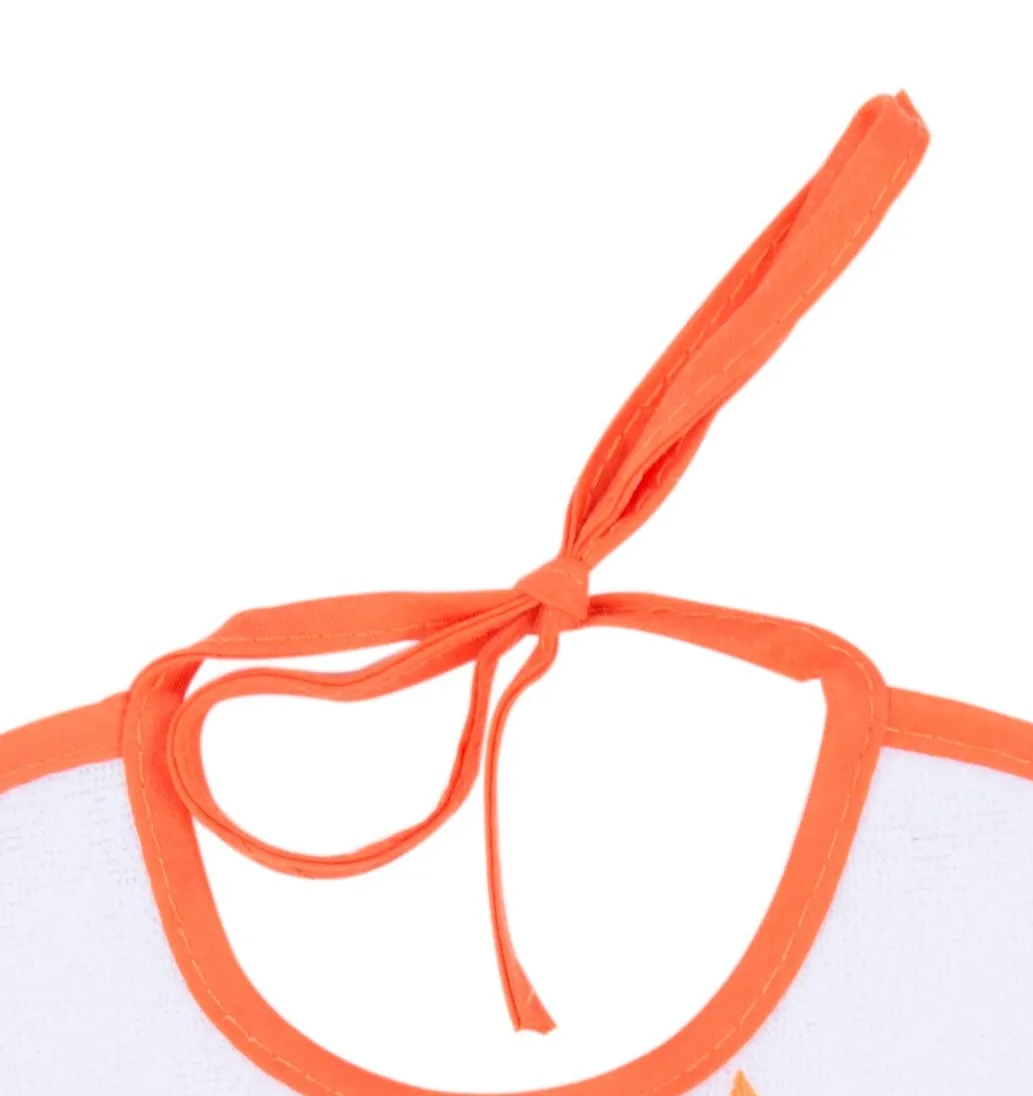 Good Price Modern Novel Designed Lace-Up Waterproof Printed Cotton Baby Boys Bibs For Wholesale Hypoallergenic Towelling Bibs