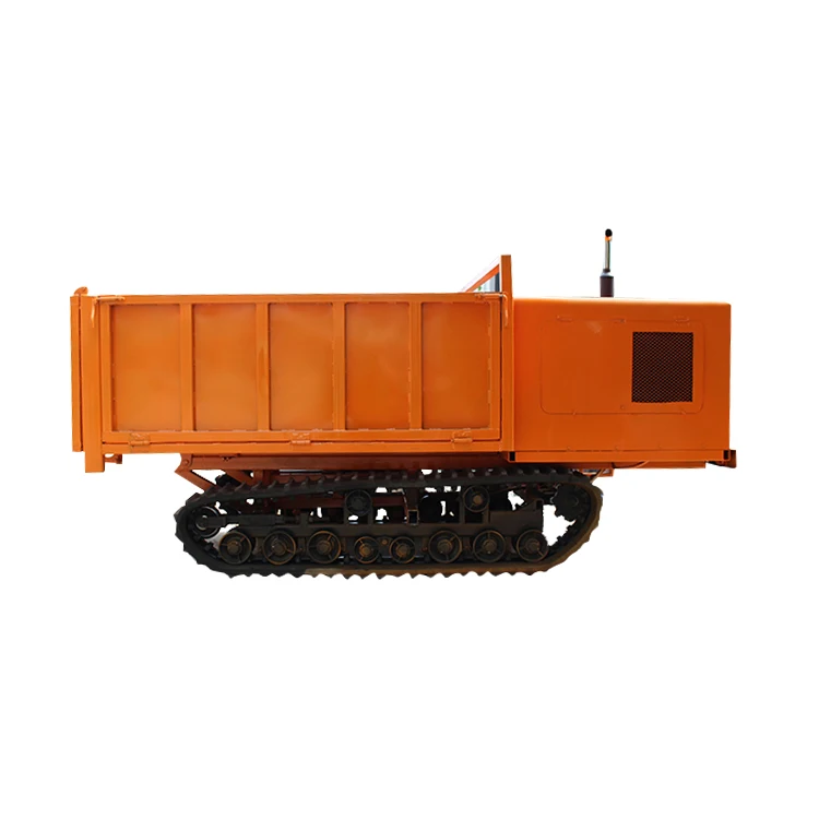 
Strong carrying capacity agriculture mini crawler dumper truck 